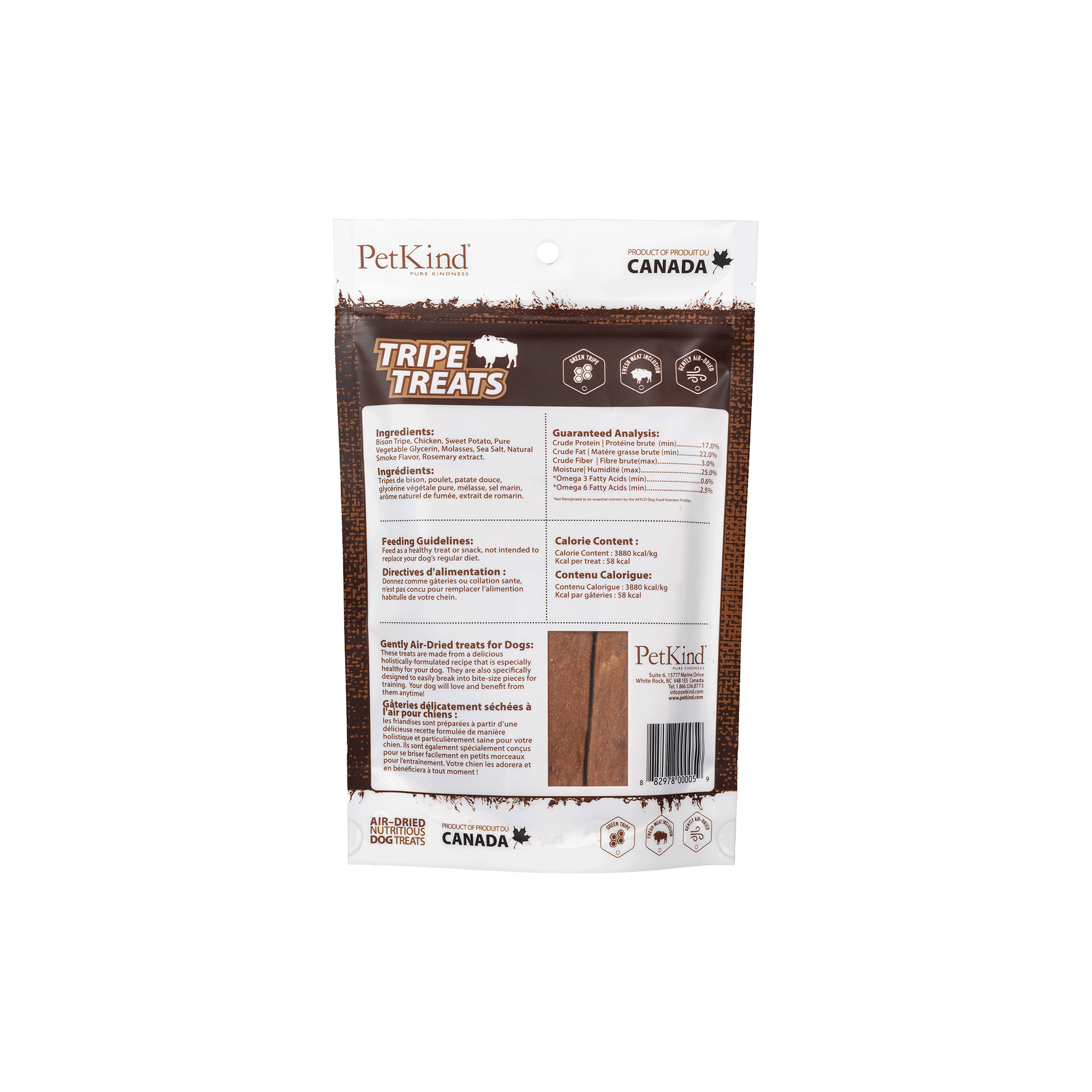 Green Bison Tripe Treats