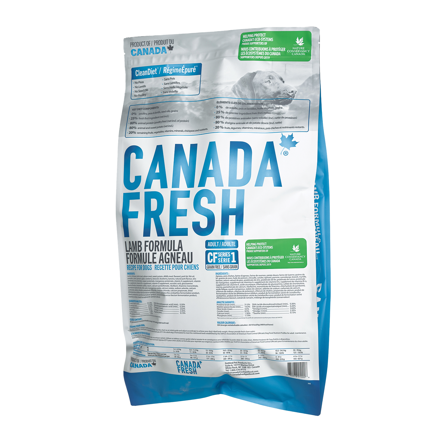 CF1 CANADA FRESH - DOG - LAMB