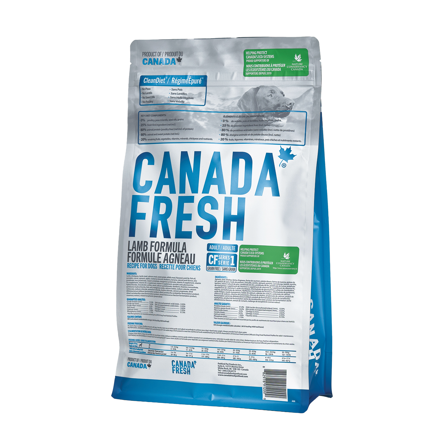 CF1 CANADA FRESH - DOG - LAMB