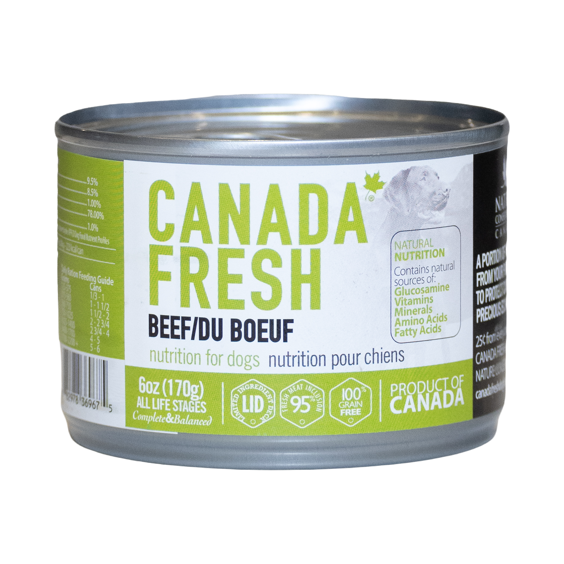 Canada Fresh Dog – Beef Formula