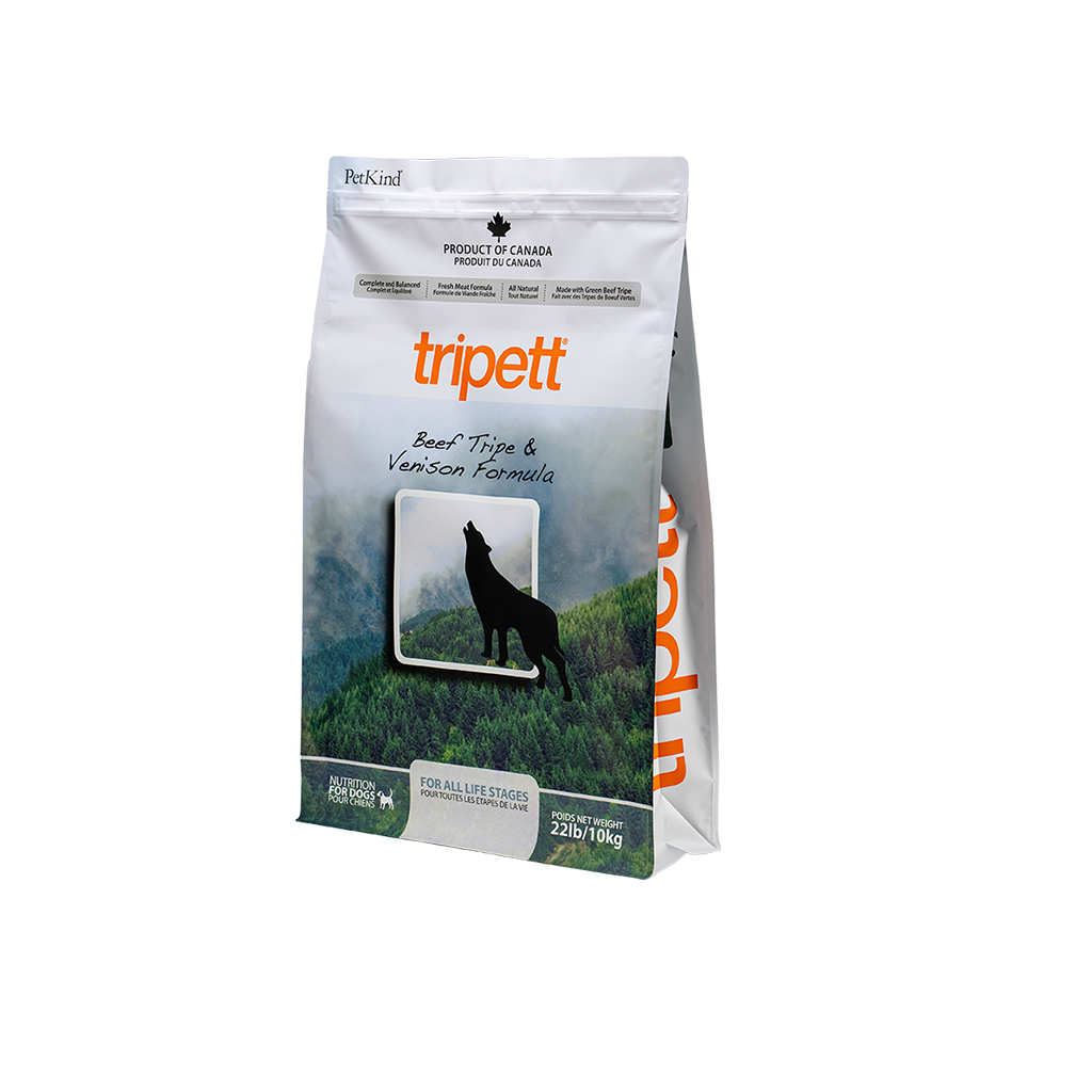 Tripett Dry - Beef Tripe & Venison Formula