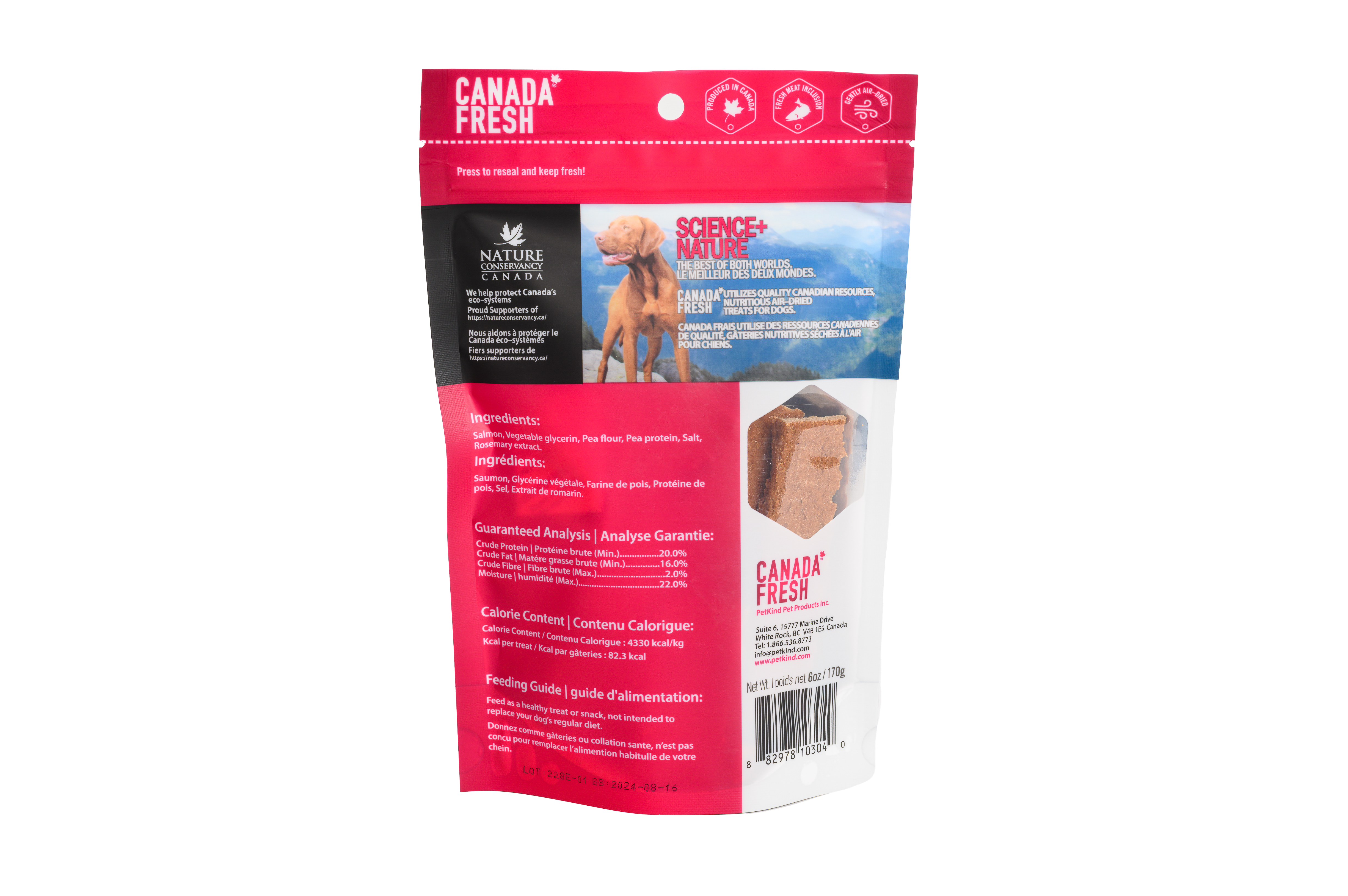 Canada Fresh Treats Dogs – SAP Salmon