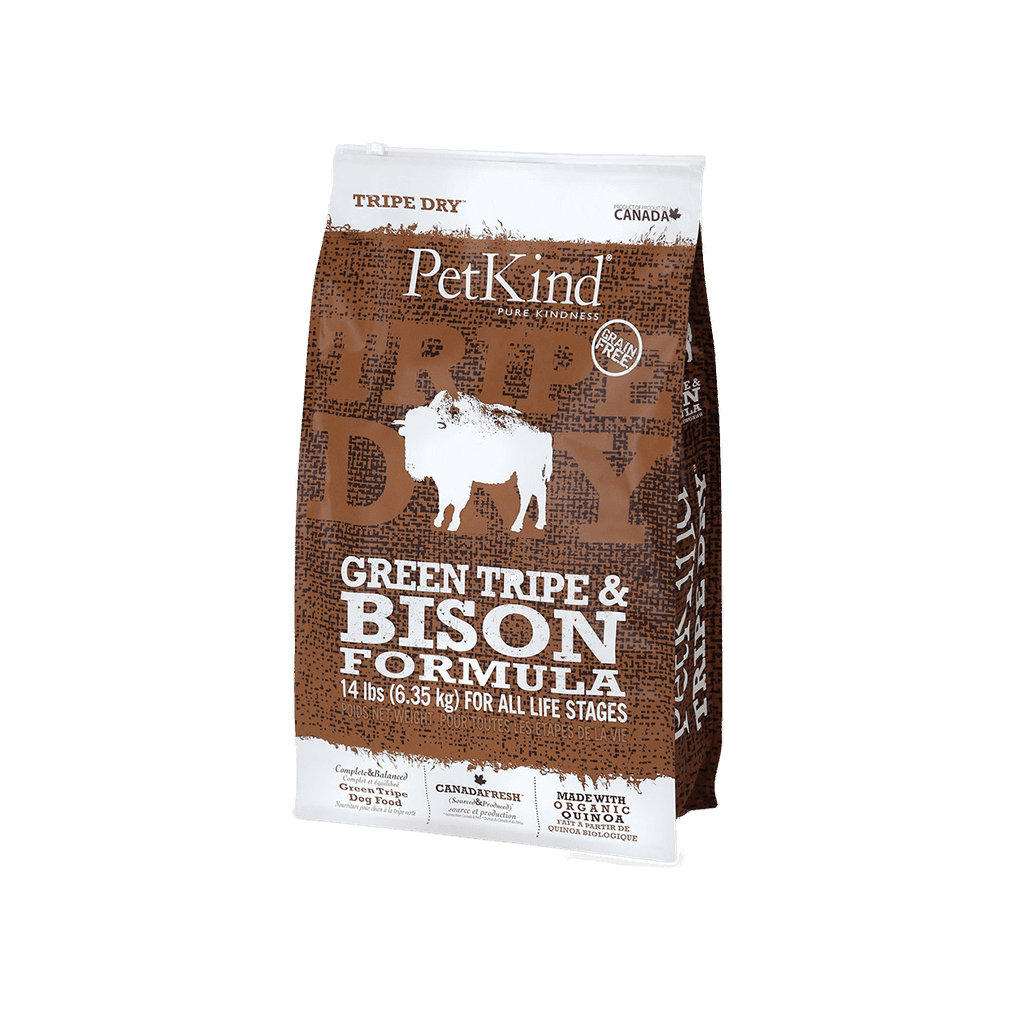 Tripe Dry Green Tripe and Bison (14 lbs)