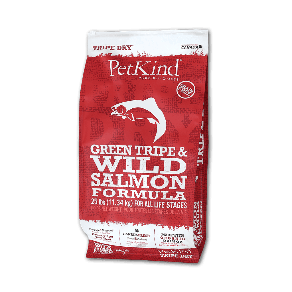 Tripe Dry Green Tripe and Wild Salmon (25 lbs)
