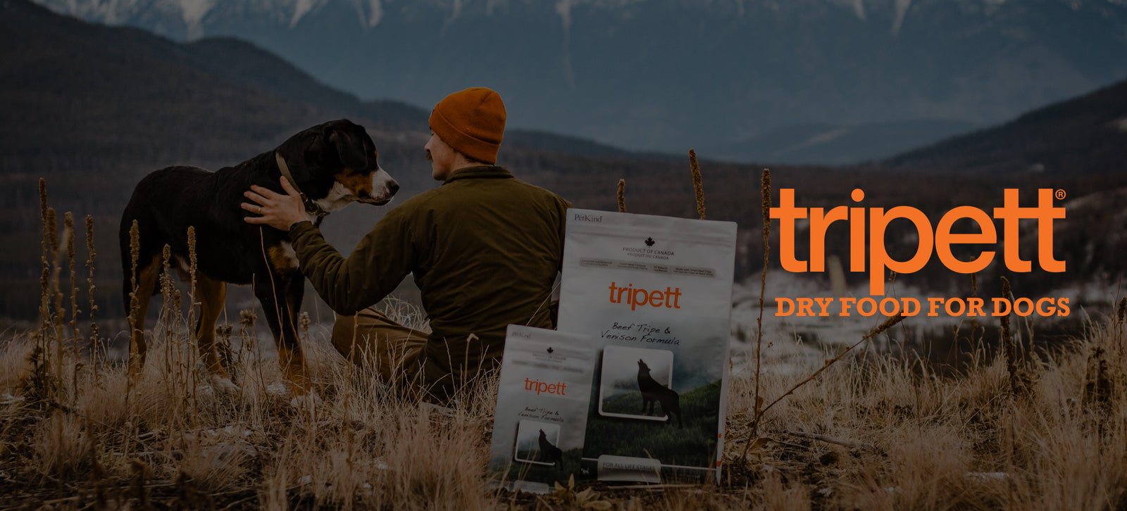 Tripett dog clearance food