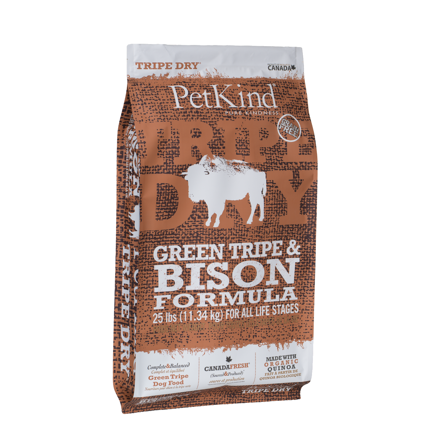 Tripe Dry – Green Tripe & Bison Formula