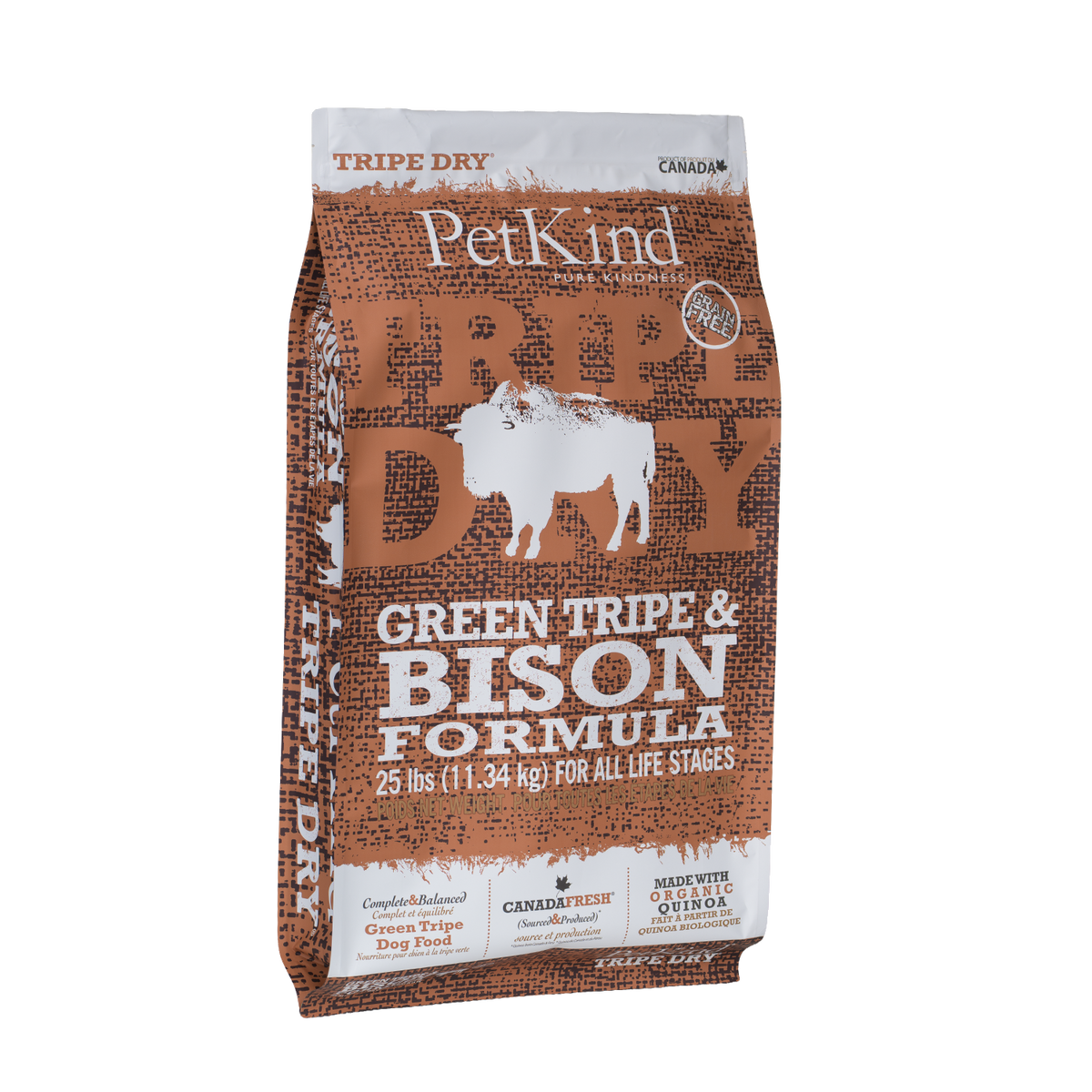 Tripe Dry – Green Tripe & Bison Formula