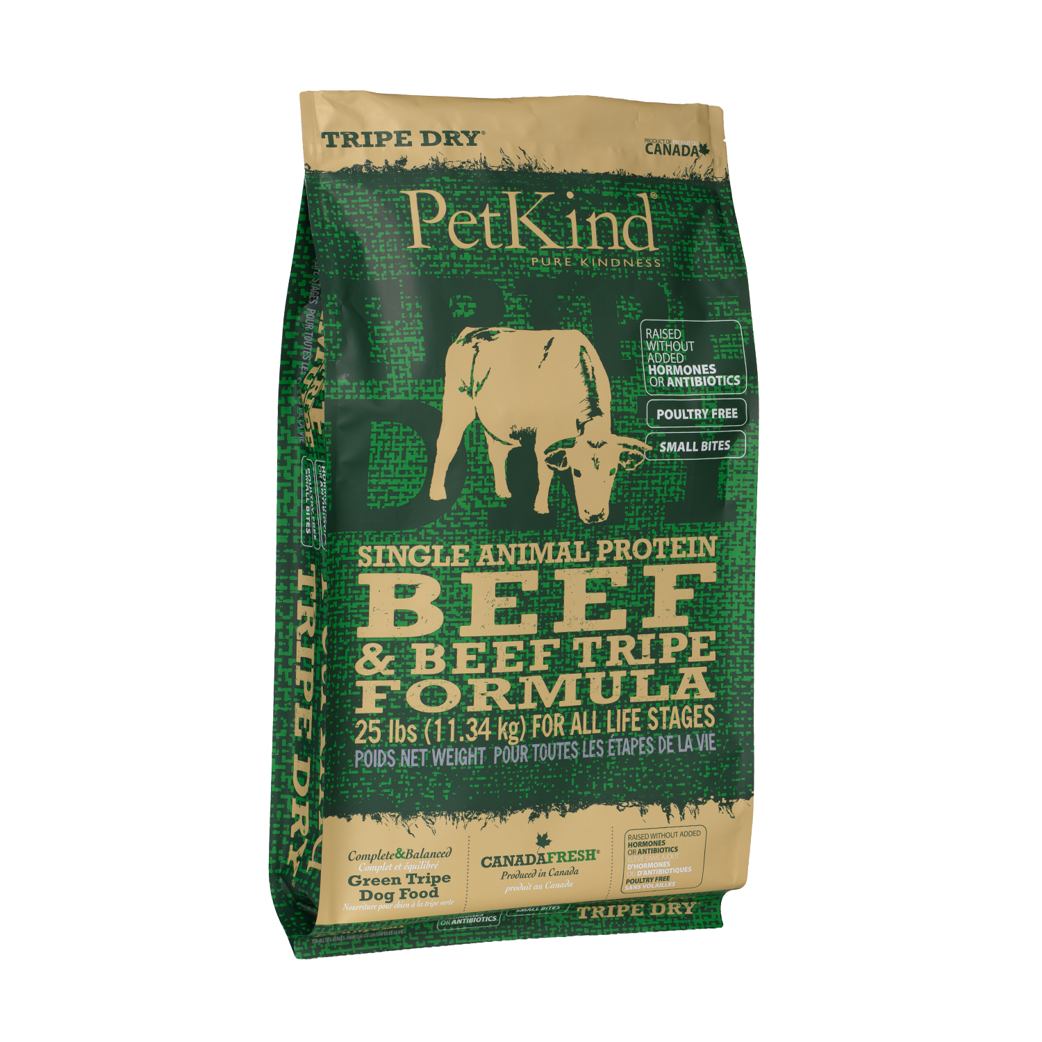 Tripe Dry – Single Animal Protein Beef & Beef Tripe Formula