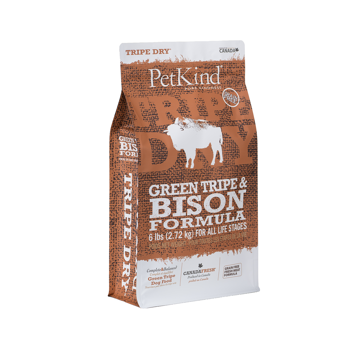 Tripe Dry – Green Tripe & Bison Formula