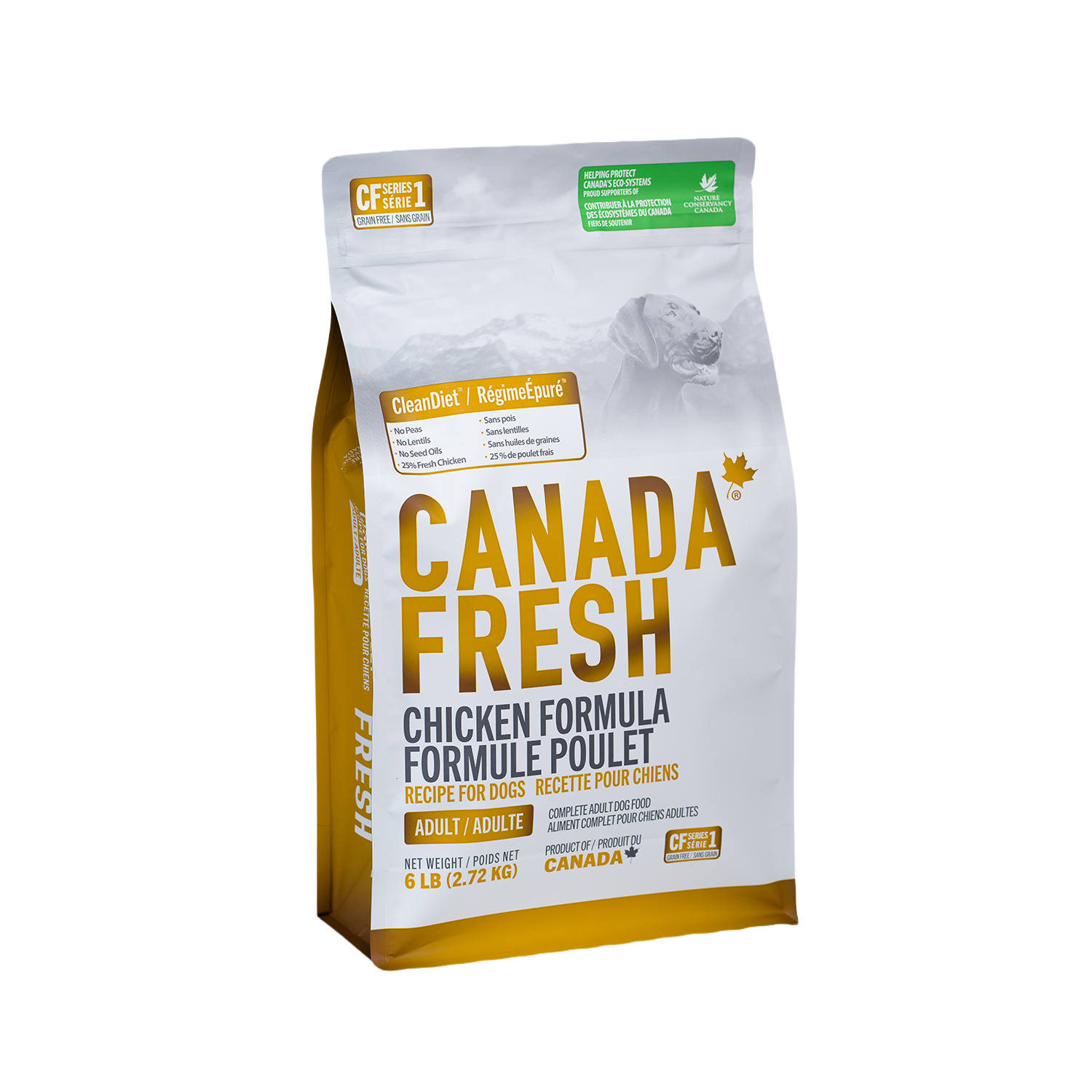 Canada Fresh Dog Chicken Formula 6lb bag