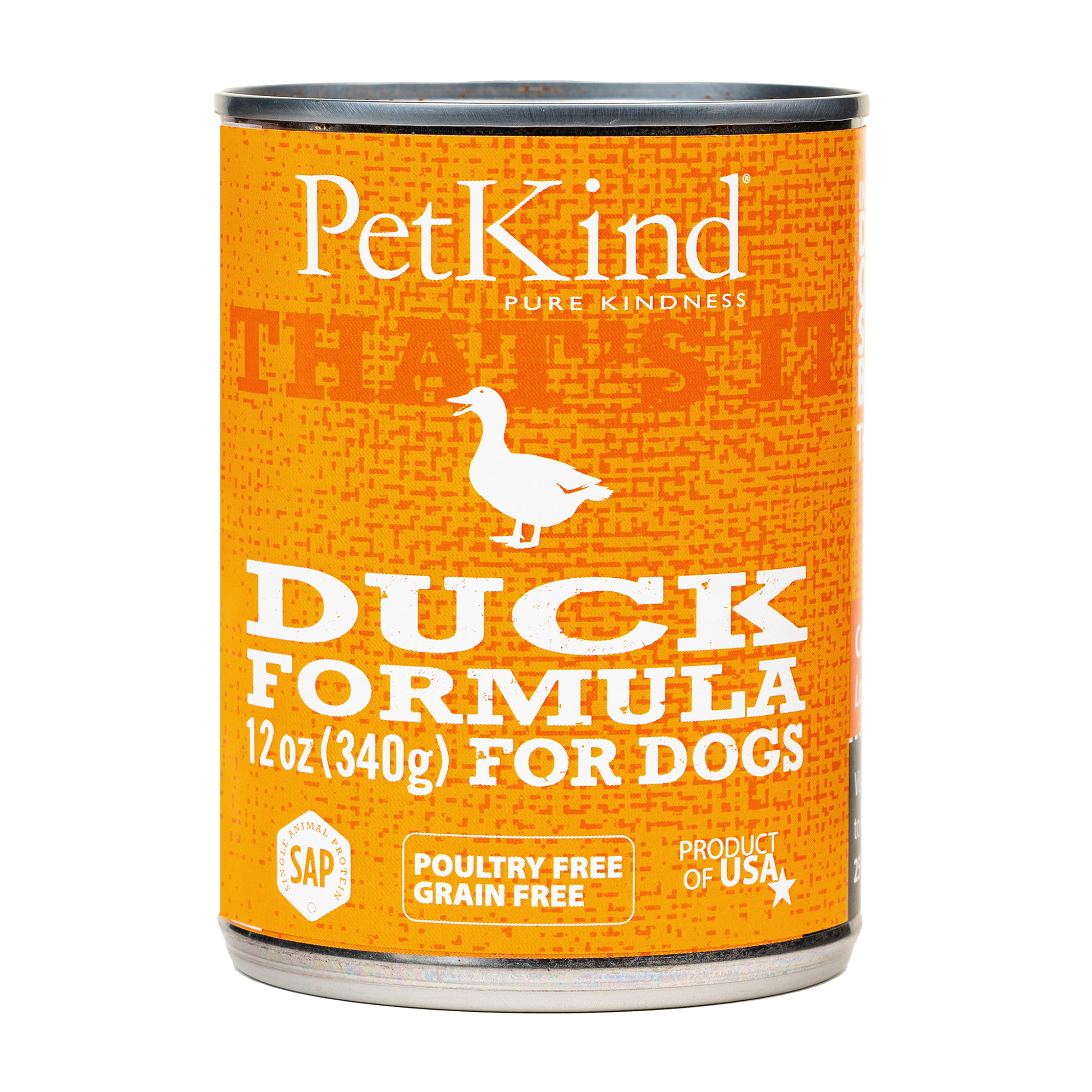 Duck formula dog food deals