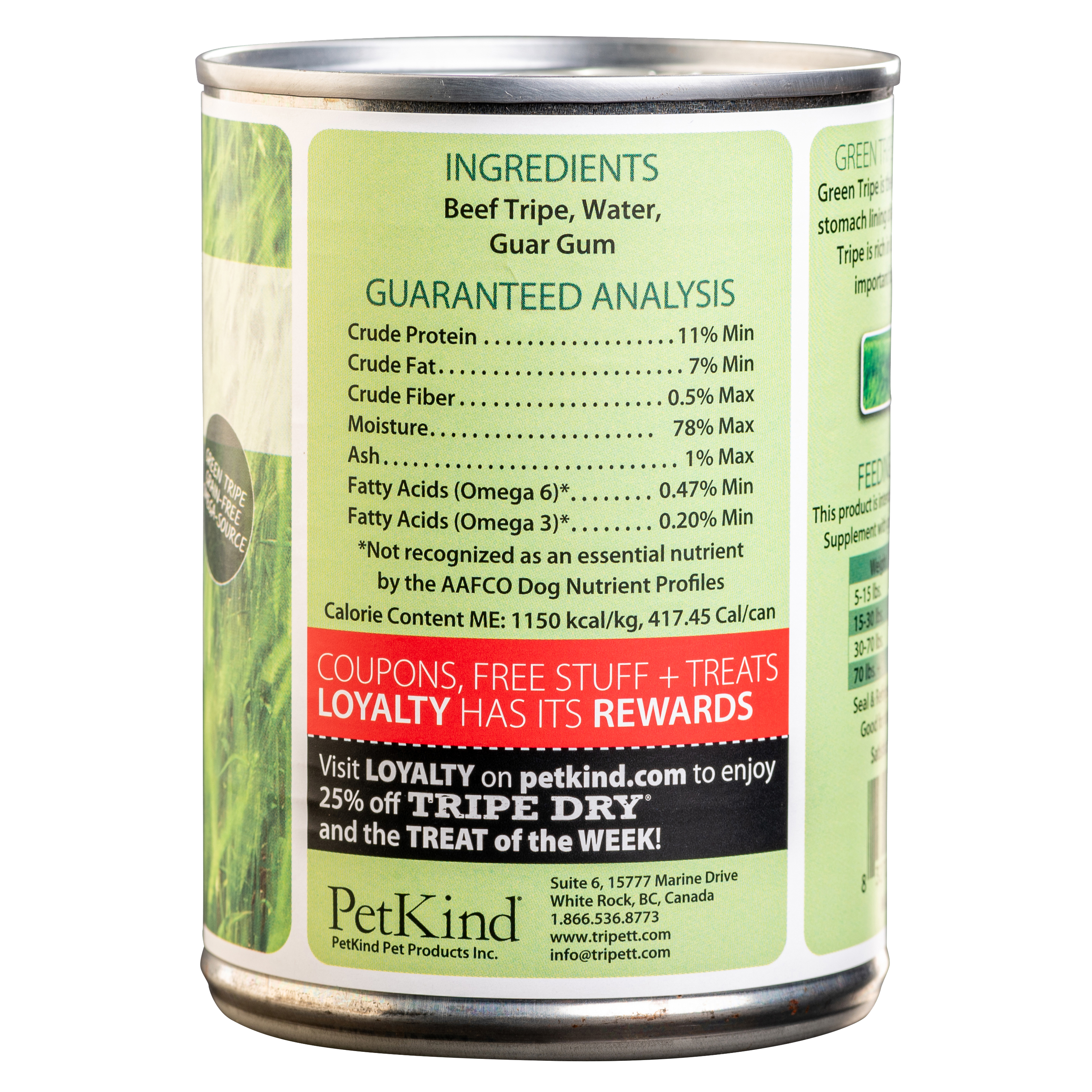 Green Beef Tripett - 12 oz – case of 12 Green Beef Tripett - 12 oz – case of 12